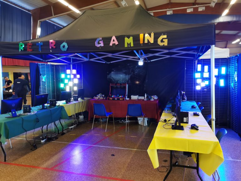Le rétrogaming au festival du jeux video de Vigneux…
