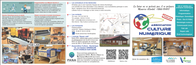 Présentation des activités 2022-2023…