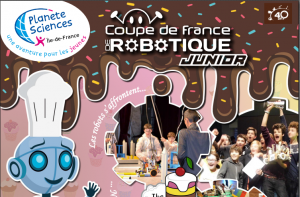 Nous serons à la Coupe de France Robotique Junior – 18 février 2023 –  Melun