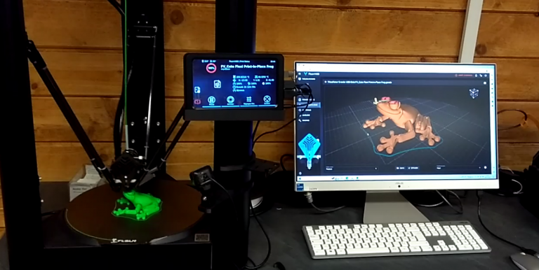 Une nouvelle imprimante 3D au FabLab…