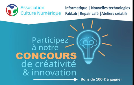 Participez à notre concours “Créativité et Innovation”…