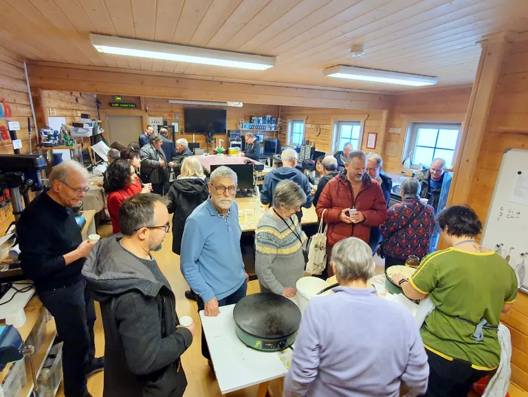 Samedi 7 février – Une “crêpes partie” conviviale pour la Chandeleur…