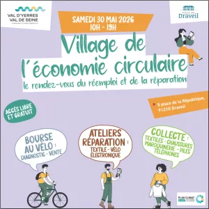 Samedi 30 mai, Culture Numérique est au village de l’économie circulaire…