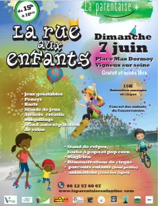 Dimanche 7 juin,Culture Numérique est à “La Rue aux Enfants”…