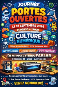 Le samedi 12 septembre, journée portes ouvertes…